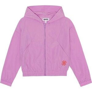 Molo Hali Alpine Glow Nylon Purple Jacket - Size 10Y